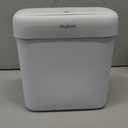 JOYBOS Trash Can with Lid, 2.6 Gallons/9.2 Qt Garbage Can with Press Top, Small Trash Can Dog Proof, Plastic Trash Bin, Waste Basket for Rv Bathroom Kitchen Bedroom Office White