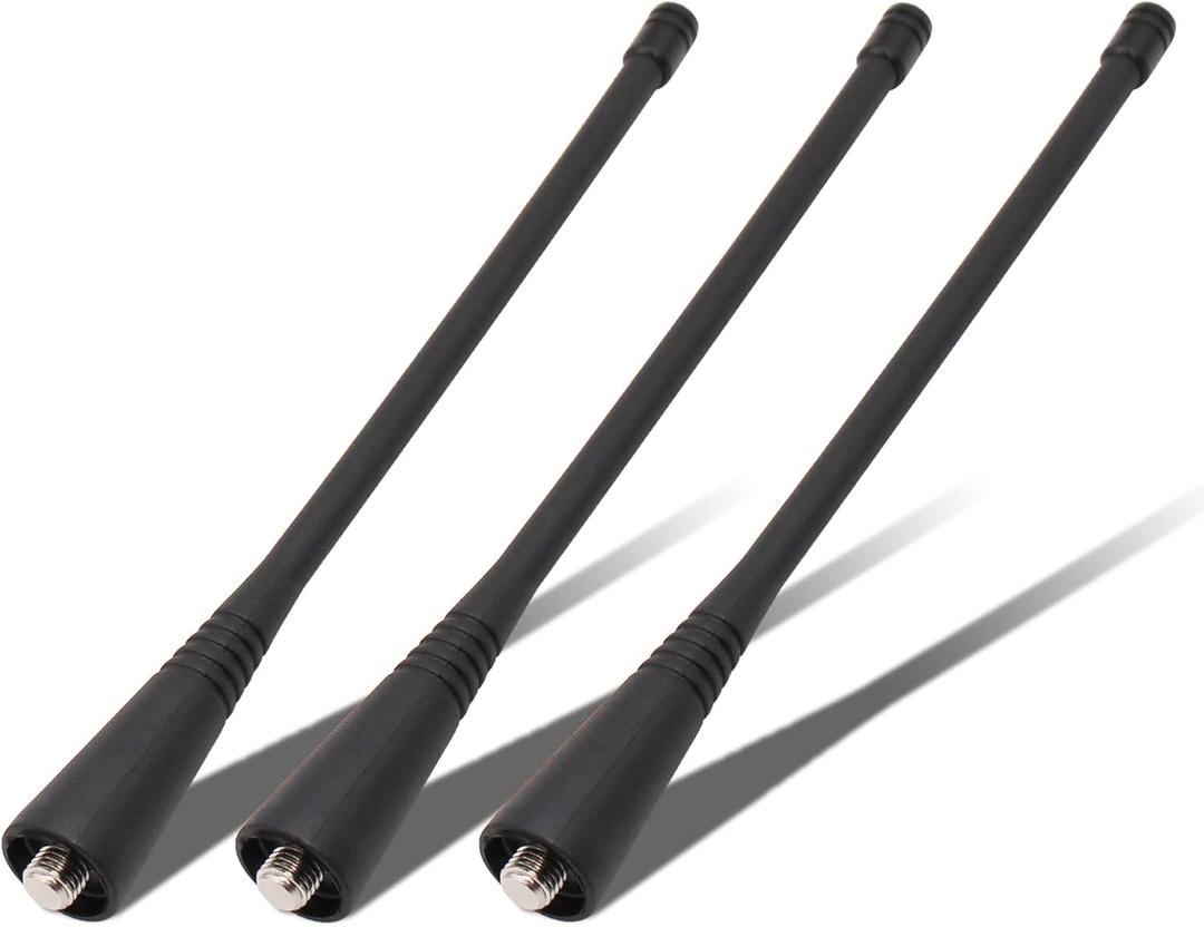 PMAE4016 UHF Antenna 400-470 Mhz Compatible for Motorola CP200 CP200D CP150 CT250 PR400 HT750 HT1250 EX500 EX600 GP328 GP380 GP340 GP640 PRO5150 EP450 CP040 CP140 CP185 NAE64833 Pack