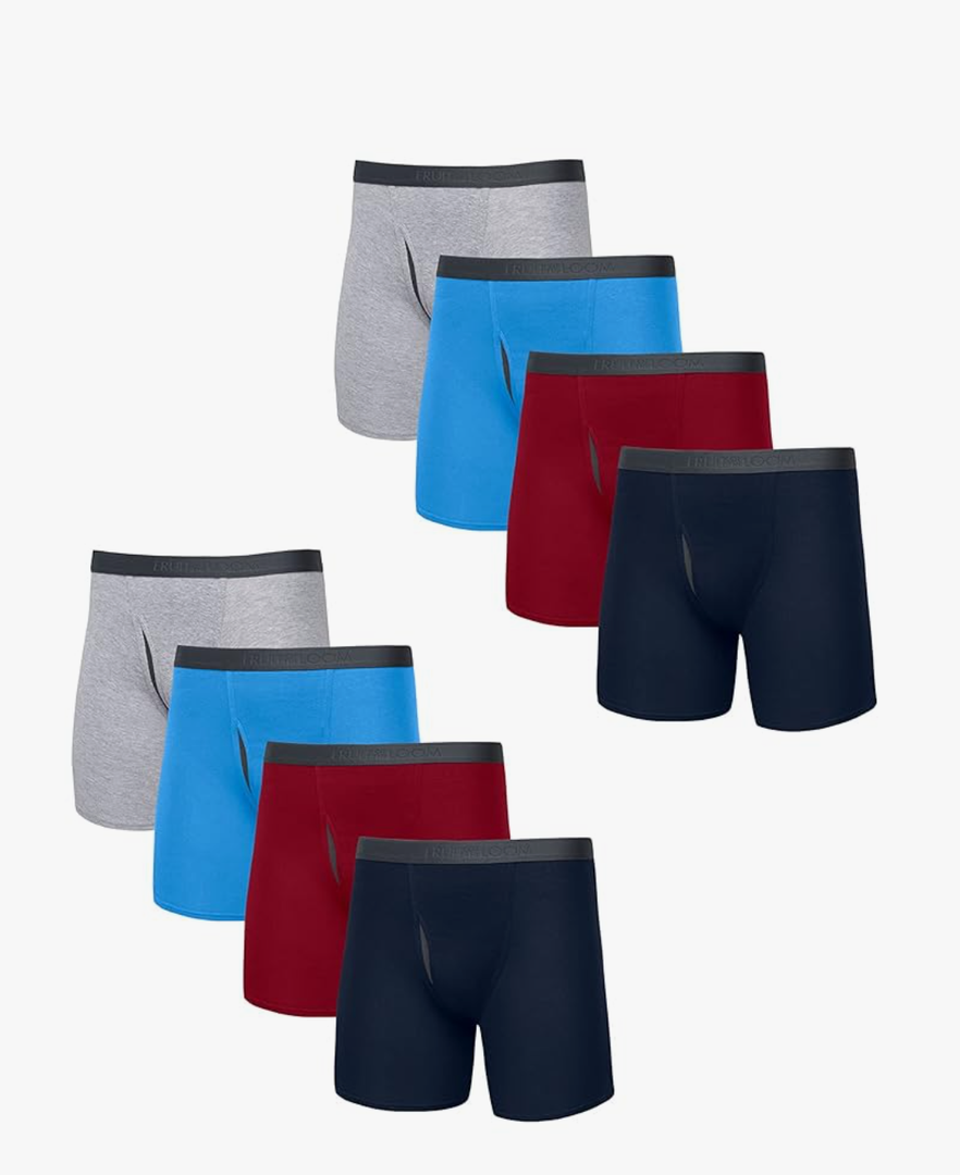 Fruit of the Loom Men's Premium Tag-Free Cotton Underwear XL