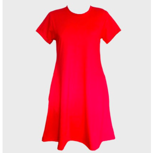 Ladies Red Bodycon Dress Size Medium
