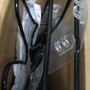 Durmmur 2 Pack Pot Lid Organizer Rack, 6-Tier Pot Lids Holder for Cabinet Door/Wall, No Drilling Adhesive Wall/Door Mounted Rustproof Pot and Pan Cover for Kitchen Storage, Classic Black