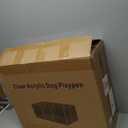 Clear Acrylic Dog Play Pen Indoor - 59 Inch 10-Panel Pet Enclosure for Small Dogs & Cats, Outdoor Use with Door, Easy Assemble & Cleaning