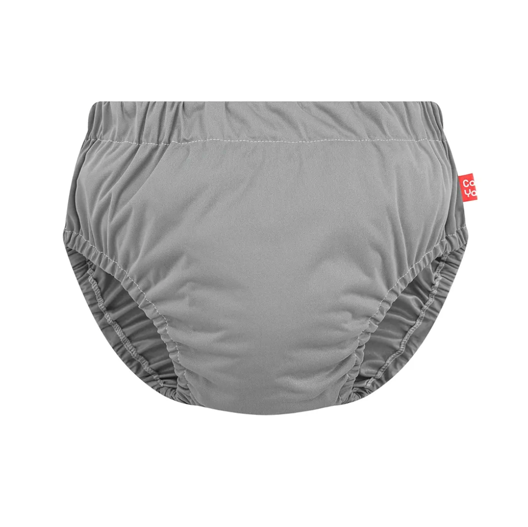 Adult Incontinence Underwear Women Waterproof Underwear for Men Leak Proof Underwear Rubber Pants for Adults Incontinence Washable Plastic Pants for Adult Diapers Leakproof Diaper Cover 2pcs L