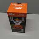 Joiedomi 5 ft Tall Halloween Inflatable Outdoor Decoration, Halloween Blow Ups Cute Ghost Halloween Decorations with Pumpkin Candy Bag with LEDs for Yard Decor