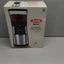 OXO Brew Conical Burr Coffee Grinder - Silver, Stainless Steel Burrs, One-Touch Automatic Smart Grind