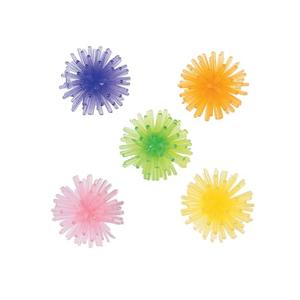 Fun Express Glow in The Dark Mini Porcupine Ball Assortment - - Set of 72 - Toys and Party Favors Pack of 3