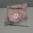 ICEFANG GN8 Tactical Dog Harness for Medium Sized Dogs,Full Metal Buckles,Reflective in Training Walking K9 Dog Vest,No-Pull Front Leash Clip,Adjustable Pet Harness (Pink, M (Pack of 1))