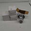 Hapivida Ice Cream Cup, 4Pcs Stainless Steel Serving Dessert Bowls Cups Sauce Bowls Mini Round Footed Yogurt Snack Candy Cups for Salad Fruit Pudding Christmas Party