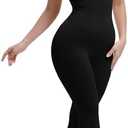 SHAPERX Hourglass Leggings 360 Compression 2 Sizes Look Full Body Shaper Breathable No Roll Down XXL