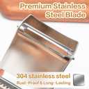 2 x Vegetable Peelers for Kitchen, Multifunction, Easy to handle, easy Julienne and precise peeling (2-in-1 peeler)