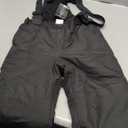 The Children's Place Boys' Snow Bib Overall Ski Pants (Size 6, Black)