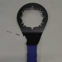 Universal Sink Drain Wrench for Loosen Tighten Strainer Locking Nut Fits All 4-, 6- and 8-tab, Toilet Bathroom Kitchen Sink Wrench