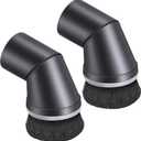 Feekoon Vacuum Cleaner Dust Brush Compatible with Miele C and S Series, 35mm SSP-10, 07132710, Rotating Replacement Dusting Brush for Vacuuming Sofas and Baseboards (2 Pack)