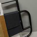 5 Bed Side Rail for Adjustable Bed, Screw Into Wooden Board Only, 17 inch Height for Mattress Less Than 10 Inches, 1 pc