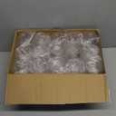 Ciaell 30 Pack Plastic Ribbed Wine Glasses - 14 OZ Thicker Origami Stemless Disposable Wine Champagne Whiskey Unbreakable Cocktail Glass, Reusable Wine Cups for Party Wedding Bar (Clear)