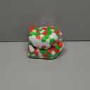 Shappy 500 Pieces 1 Inch Pom Pom Crafts Balls for Big DIY Creative Pompoms Decorations Project Hobby Supplies Party Decorations(White, Fruit Green, Red)