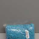 Bathroom Rugs Sets 3 Piece,Extra Soft and Absorbent Bath Rugs,Thick Chenille Bath Mat,Non-Slip Plush Shaggy Bath Carpet Set,Machine Wash Dry Quick Durable Carpet for Tub and Shower(Clear Blue) (16"x24"+20"x32"+U Shape 20"x20")