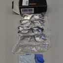 BLS BLUES 5 Packs Reading Glasses for Women Blue Light Blocking, Vintage Computer Eyewear +2.0