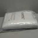 Full Mattress Pad Cooling & Breathable - Deep Pocket (18-22 Inches), Breathable & Smooth Full Mattress Cover Padded for Hot Sleepers, Fitted Bed Topper for Ultimate Comfort,White