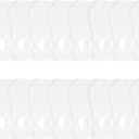 ZERULETS 16 Pairs Toddler Socks Boys Girls No Show Sock Non Slip Low Cut Ankle Kids Socks 2-13 Years (White, 6-8 Years)