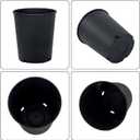 5 Gallon Plastic Nursery Pot 10-Pack Garden Planter Container