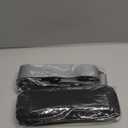 Tondiamo 2 Pcs Metal Detector Shoulder Strap Adjustable for Metal Detector Detecting Gold, Coin (Black, Gray)