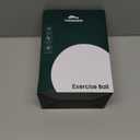 Trideer Exercise Ball for Yoga, Pilates & Fitness  Stability Ball Equipment for Home Gym & Office Chair, Core & Balance Training Accessories, Physical Therapy Equipment, Quick Pump Included, 5 Sizes (Black)