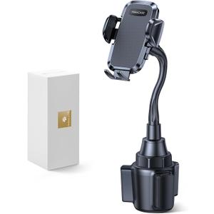 Miracase Cup Holder Phone Mount - Universal Gooseneck Adjustable Car Cell Phone Mount for iPhone, Samsung, Google and All 4.0-7.2 inches Smartphones
