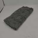 OLANLY Bathroom Rugs 40x24, Extra Soft Absorbent Chenille Bath Rugs, Rubber Backing Quick Dry, Machine Washable Bath Mats for Bathroom Floor, Tub and Shower, Home Decor Accessories, Grey