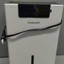 Dehumidifier, 98 OZ Dehumidifiers for Home (1000sq.ft), Dehumidifier with Air Filter, Tank with Drain Hose, Sleep Mode and Auto Shut Off, Dehumidifiers for Basement Bathroom, 7-Color LED Light, Silver