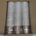 SZROBOY 100 Pcs 3 oz Paper Cups for Bathroom, Small Disposable Coffee Cups, Paper Espresso Cups, Hot/Cold Drinking Cups for Party, Picnic, Travel and Events