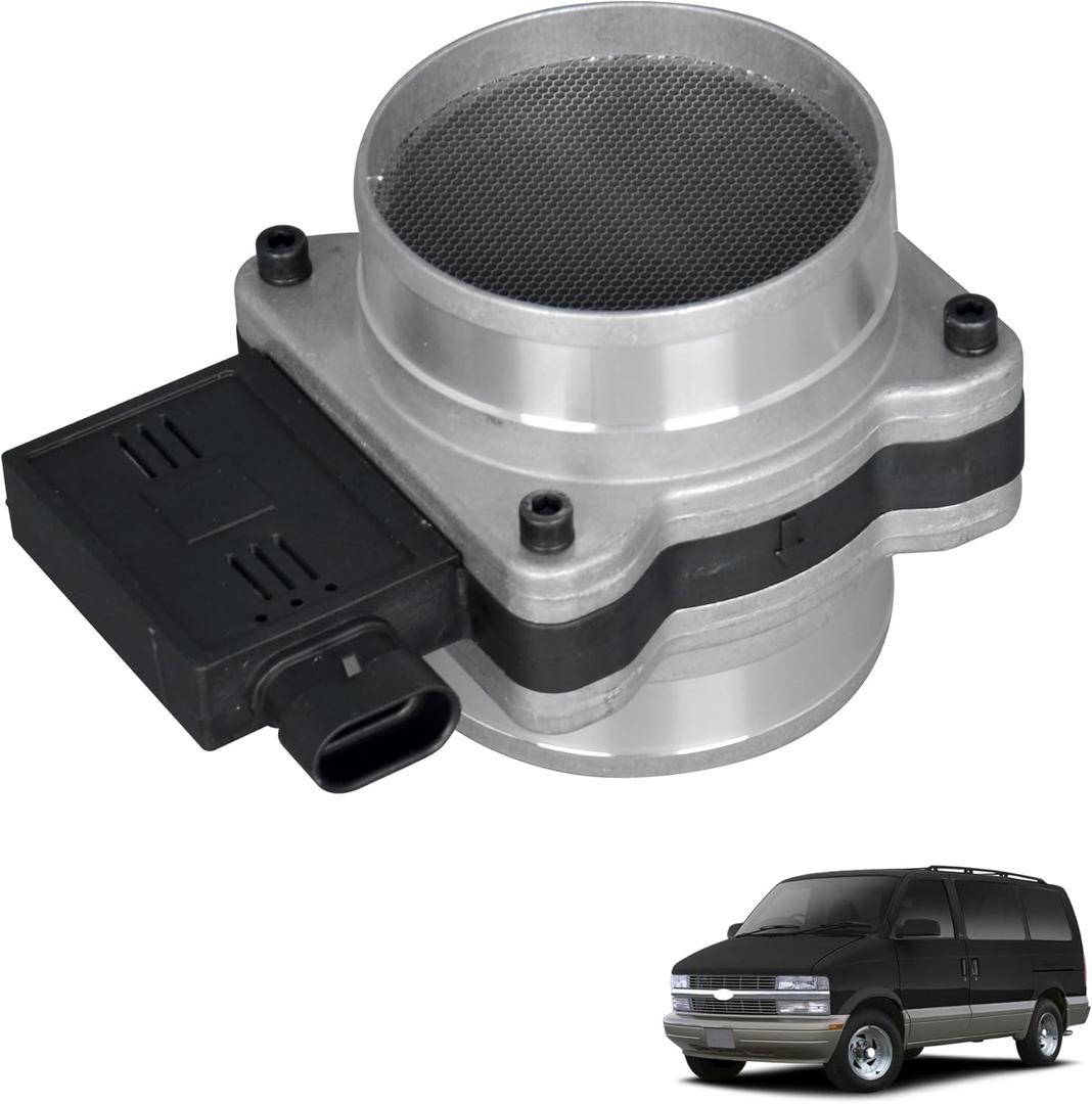 AF10045 25180303 Mass Air Flow Sensor Meter MAF Compatible with Chevy Astro Impala Lumina Monte Carlo GMC Sonoma Oldsmobile Alero Pontiac Isuzu Buick Cadillac Replace OE 2133458 25008302