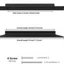 Peaha 25 Pack 5 inch Long Black Cabinet Handles Black Drawer Pulls Kitchen Handles for Cabinets Modern Cabinet Pulls