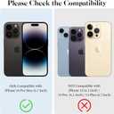 Shockproof Case for iPhone 14 Pro Max, [Embedded Finger Ring] Military Grade Phone Case Cover with Reinforced Metal Stand Kickstand [Support Magnetic Car Holder] for iPhone 14 6.7'', Black