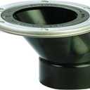 Closet Flange 3 x 4 ABS Offset "Full-Flush"