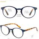 JOLISU 5 Pack Reading Glasses For Women/Men-Blue Light Blocking Computer Reader W/Round Frame - Retro Clear Lens Fake Eyeglasses1.0