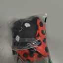 TeeTurtle - The Original Reversible Ladybug Plushie - Cute Sensory Fidget Stuffed Animals That Show Your Mood
