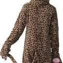Cat Costume Kids Halloween Animal Onesie for Girls Boys (S)