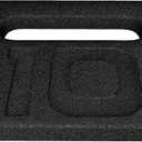 Signature Fitness Fitvids Cast Iron Plate Weighted Plate for Swings 10 pounds Black