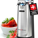 POHL SCHMITT Electric Can Opener with Knife Sharpener and Bottle Opener