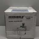 Upgraded 1 HP Utility Sink Pump with PCB Function Upflush to 36FT 2200GPH Under Sink Pump with 3 Water Inlets 1 Outlets Macerating Toilet System for Sink Shower Wash Bin Urinal Kitchen Basement, White