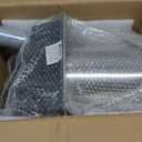 8" Black Dryer Vent Cover - 304 Stainless Steel Wall Cap, Screen and Damper