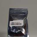 Momentary Push Button Switch, 1A 250V AC SPST Mini Pushbutton Switches with Wire Normal Closed(NC) Black Cap - 10pcs