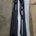 OEDRO Wheel to Wheel Running Boards Compatible with 2019-2026 Chevy Silverado & GMC Sierra 1500, 2020-2026 2500HD 3500HD Crew Cab, Bed Access Side Steps, Two Stairs Nerf Bars Black Powder Coated Rails