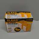 ELEAD Pegboard Bins Organizer Set 12-Pack - Durable Storage Tray for Screws, Nuts, Bolts, Hardware, Crafts, Accessories | Fits Standard Pegboards | 16 Labels for Garage Workshop Craft Room