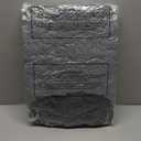 Round Stuffed Pouf Ottoman for Foot Rest, A Round Modern Foam Filled Poufs, Floor Chair for Living Room, Nursery, Dorm, A Soft Modern Foot Stool Perfect to Rest Your Feet (Grey, 20Inch) (20.1"D x 20.1"W x 15"H)