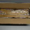 Tamodan 7.2 ft Arch Backdrop Stand, Gold Metal Wedding Arch Stand for Ceremony, Birthday Party, Bridal Baby Shower, Arch Stand for Floral, Balloon, Photo Booth Decorations