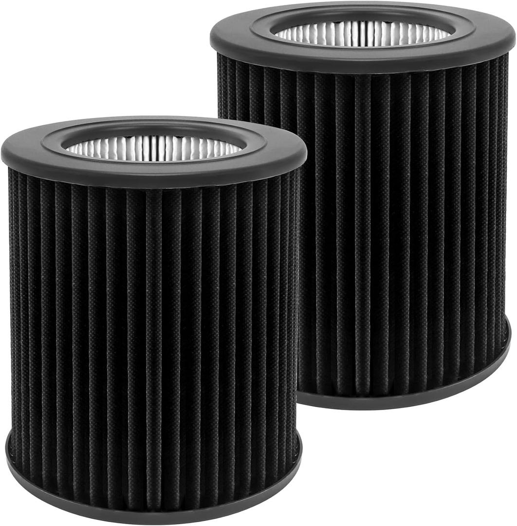 Air Mini Filters Replacement for PECO Filter Compatible with Moleku-le Tri-Power Air Mini and Air Mini+ Air Purifiers, 3-in-1 High-Efficiency Filtration System, 2 Pack