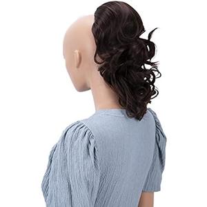 CAISHA 12" Hair Piece Braid Ponytail Extension Voluminous Wavy Reddish Brown PH203