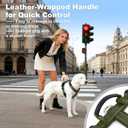 No Pull Dog Harness with Handle, Soft Mesh Padded Adjustable for Dogs | Reflective Easy Walk Harness with Front Clip for Training, Running & Outdoor (Ranger Green, XL)